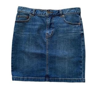 Free People Denim Skirt